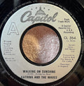 Katrina And The Waves : Walking On Sunshine (7", Single, Sil)