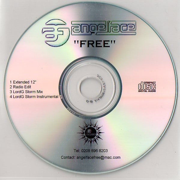 Angel Face : Free (CDr, Single, Promo)