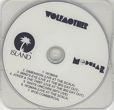 Wolfmother : Untitled (DVDr, Advance)