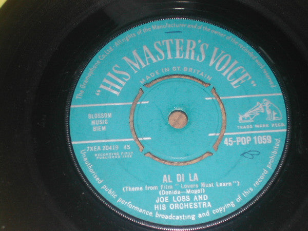 Joe Loss & His Orchestra : Al Di La / Quando-Cha Cha (7")