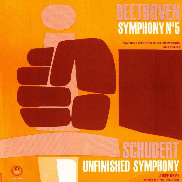Ludwig van Beethoven, Franz Schubert : Symphony No. 5 / Unfinished Symphony (LP)
