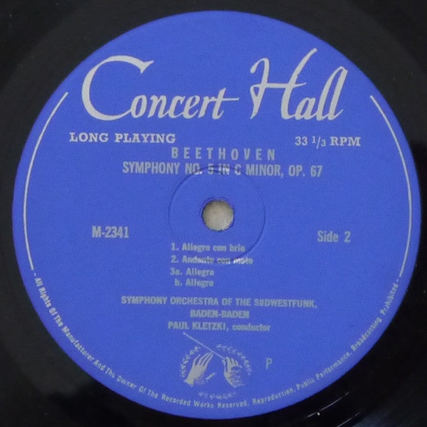 Ludwig van Beethoven, Franz Schubert : Symphony No. 5 / Unfinished Symphony (LP)