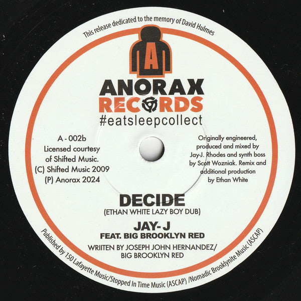 Jay-J Feat. Big Brooklyn Red : Decide (7", Single)