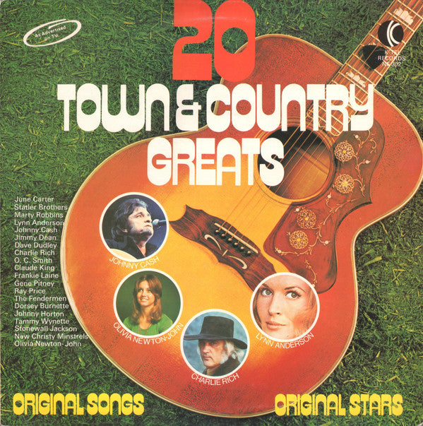 Various : 20 Town & Country Greats (LP, Comp, Ltd)