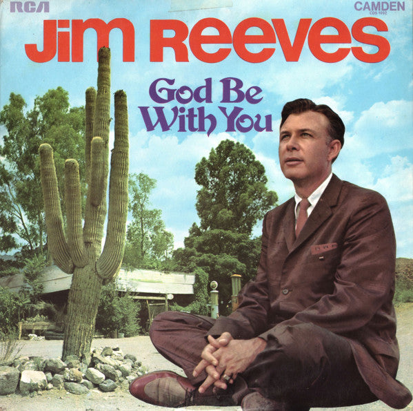 Jim Reeves : God Be With You (LP, Album, RE, RM, Lar)