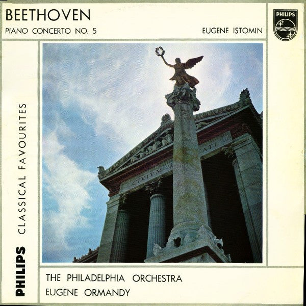 Ludwig van Beethoven, Eugene Istomin, The Philadelphia Orchestra, Eugene Ormandy : Piano Concerto No. 5 (LP, Mono)
