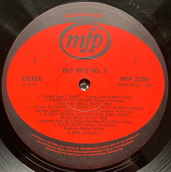 Unknown Artist : Hot Hits 9 (LP)