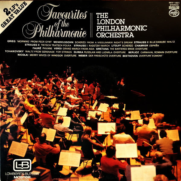 London Philharmonic Orchestra : Favourites Of The Philharmonic (2xLP, Comp)