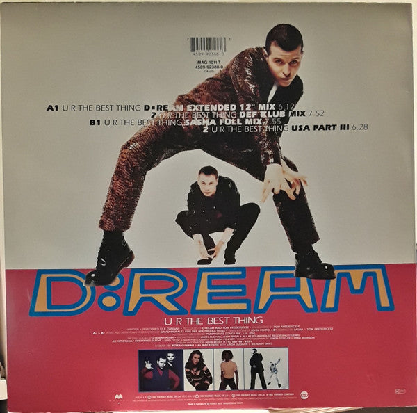 D:Ream : U R The Best Thing (12")