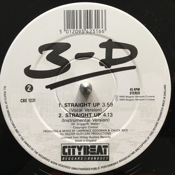 Three Times Dope : Greatest Man Alive / Straight Up (12")