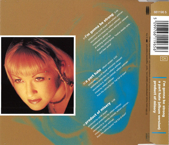 Cyndi Lauper : I'm Gonna Be Strong (CD, Single)