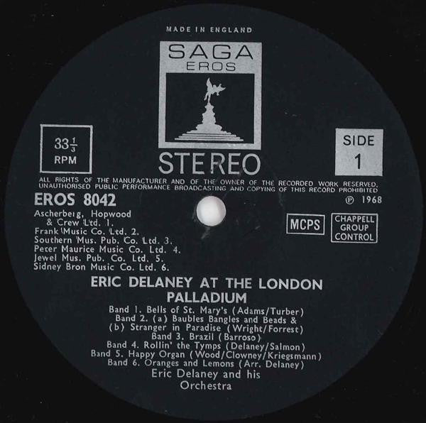 Eric Delaney : At The London Palladium (LP, Album)