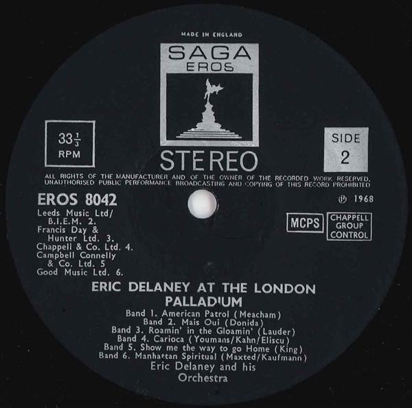 Eric Delaney : At The London Palladium (LP, Album)