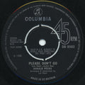 Donald Peers : Please Don't Go  (7", Single, Pus)