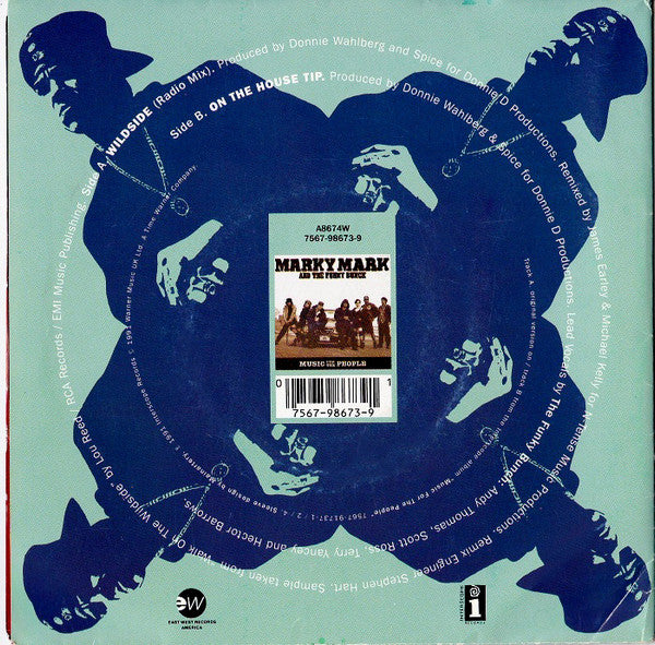 Marky Mark & The Funky Bunch : Wildside (7", Single, pos)