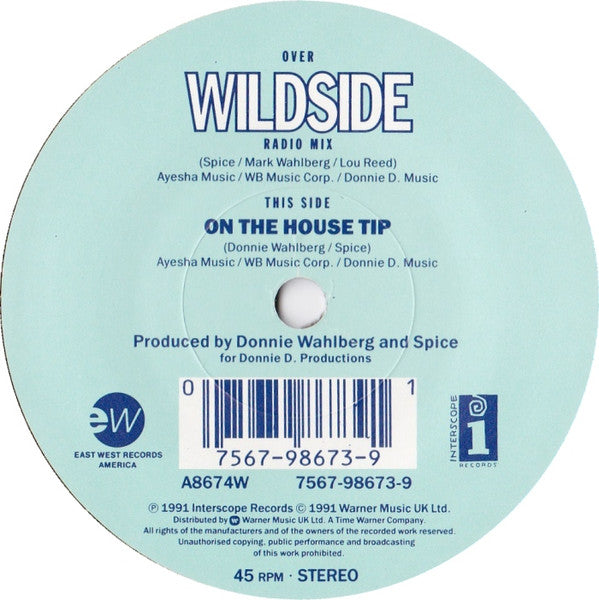 Marky Mark & The Funky Bunch : Wildside (7", Single, pos)