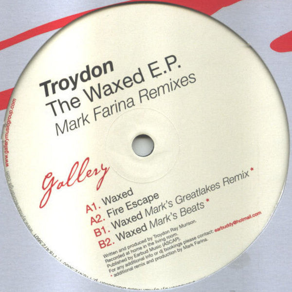 Troydon : The Waxed E.P. (Mark Farina Remixes) (12", EP)