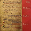 Various : Medieval English Lyrics (LP)