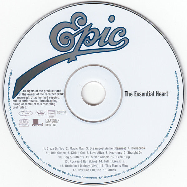 Heart : The Essential Heart (2xCD, Comp)