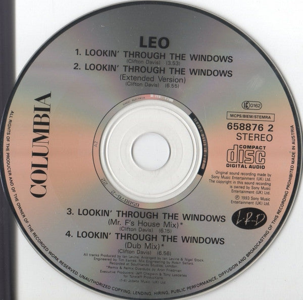 Leo Ihenacho : Lookin' Through The Windows (CD, Single)