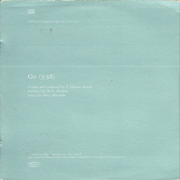 Jocasta : Go (CD, Promo, Car)