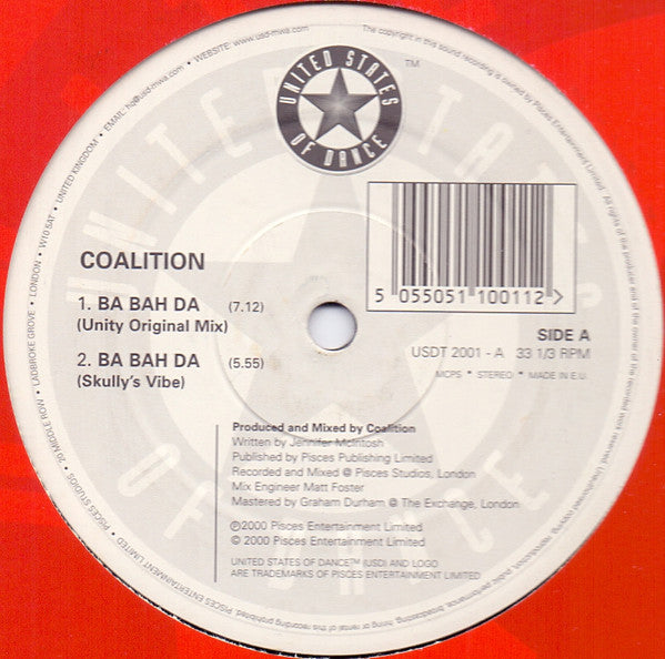 Coalition (22) : Ba Bah Da (12")