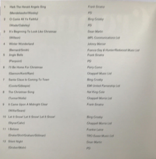 Various : Crooners At Christmas (CD, Comp)