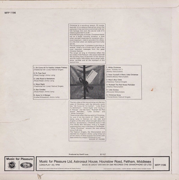 Various : Happy Christmas To You (LP, Comp, Mono)