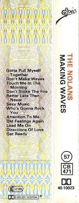 The Nolans : Making Waves (Cass, Album)