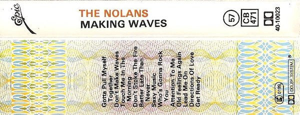 The Nolans : Making Waves (Cass, Album)