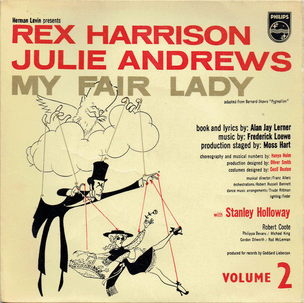 Rex Harrison, Julie Andrews With Stanley Holloway Book And Lyrics By Alan Jay Lerner Music By Frederick Loewe : Excerpts From "My Fair Lady" - Volume 2 (7", EP)