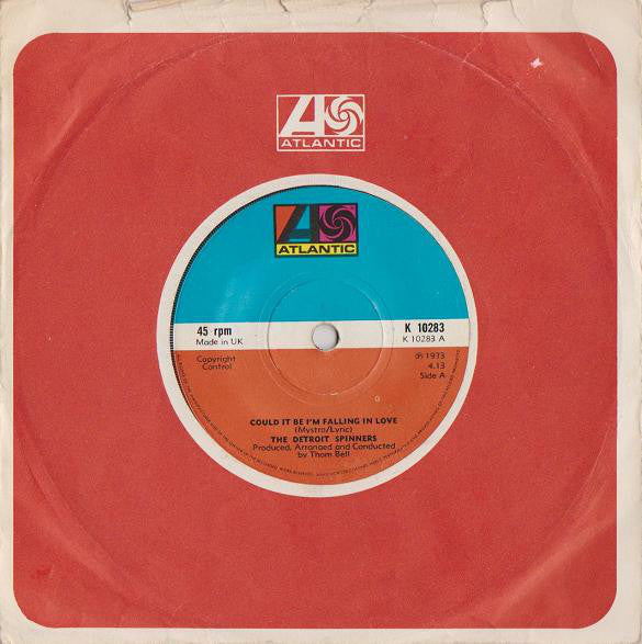 Spinners : Could It Be I'm Falling In Love (7", Single, Sol)