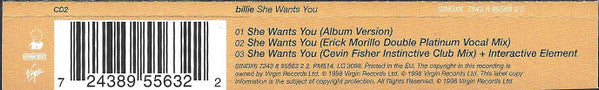 Billie Piper : She Wants You (CD, Single, Enh, Ltd, CD2)