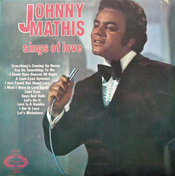 Johnny Mathis : Johnny Mathis Sings Of Love (LP, RE)