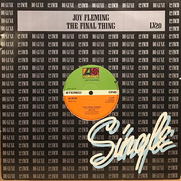 Joy Fleming : The Final Thing / Are You Ready For Love (12", Single)