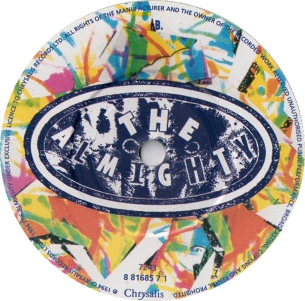 The Almighty : Wrench (7", Cle)