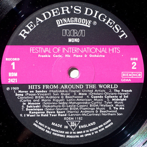 Various : Festival Of International Hits (9xLP, Comp + Box)