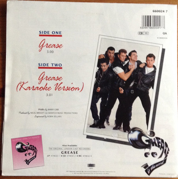 Craig McLachlan : Grease (7", Single, Cal)