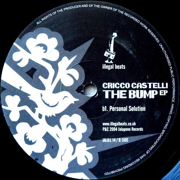 Cricco Castelli : The Bump EP (12", EP)