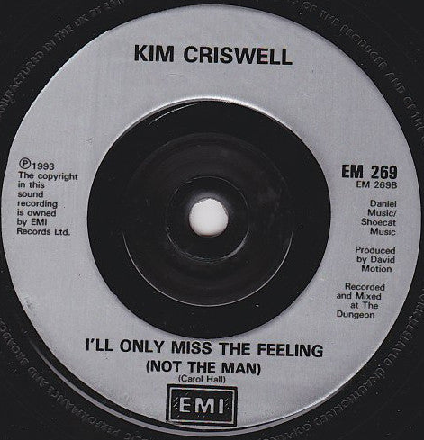 Kim Criswell : Moment Of Weakness (7", Single)