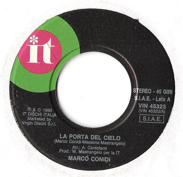 Marco Conidi : Chi L'Ha Detto Che L'Anima Non C'È (7")