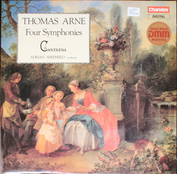 Thomas Arne - Cantilena, Adrian Shepherd : Four Symphonies (LP)