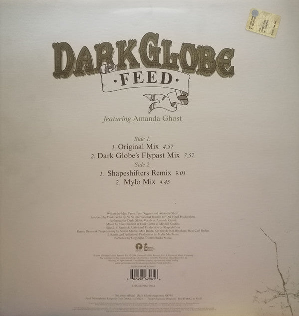 Dark Globe : Feed (12")
