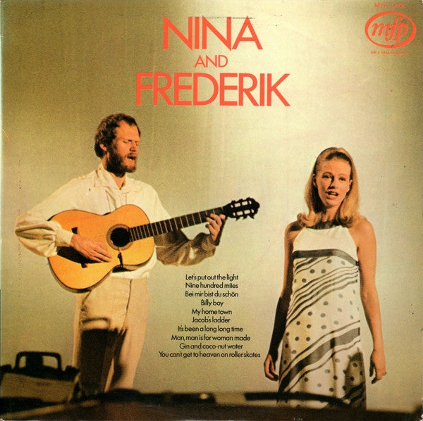 Nina & Frederik : Nina And Frederik (LP, Comp, Mono)