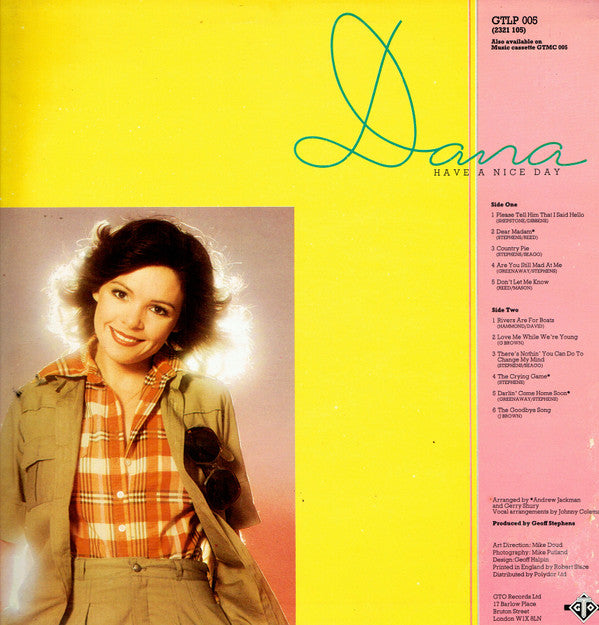 Dana (9) : Have A Nice Day (LP, Album)