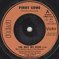 Perry Como : The Way We Were (7", Single)