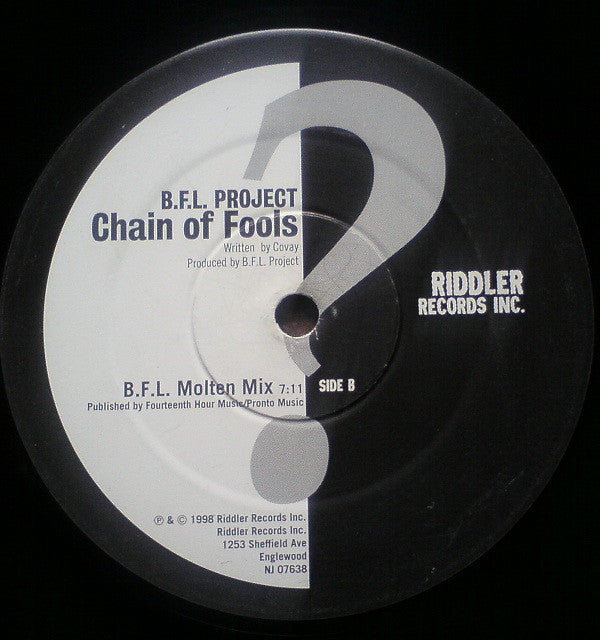 B.F.L. Project : Chain Of Fools (12")