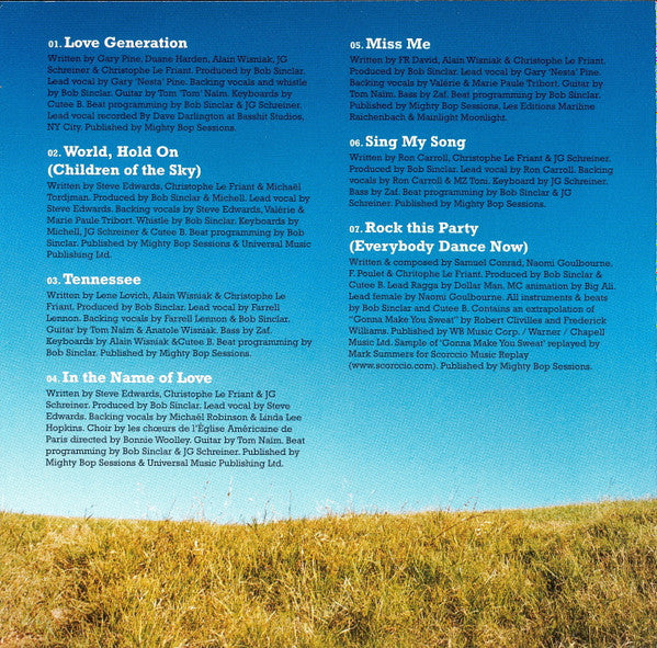 Bob Sinclar : Western Dream (CD, Album + DVD)
