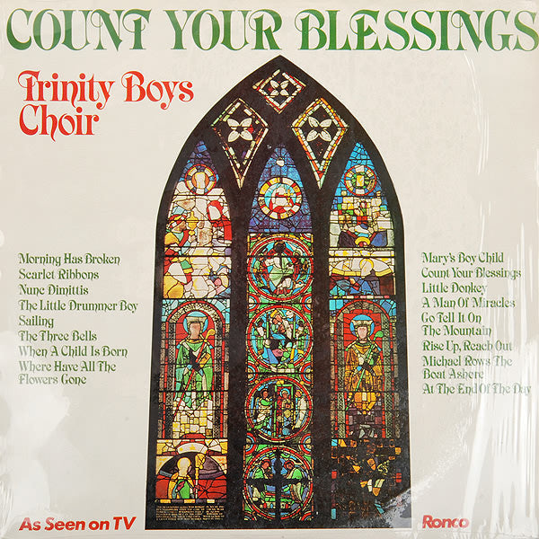Trinity Boys' Choir : Count Your Blessings (LP, Album)