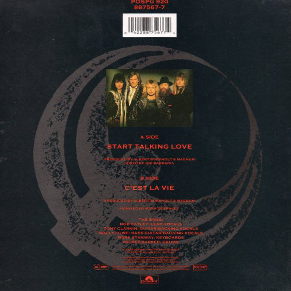 Magnum (3) : Start Talking Love (7", Single, Ltd, Gat)
